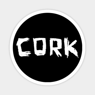 Cork, Ireland Handlettering Magnet